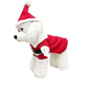 Dog Clothes Christmas Sweatshirt Clothes (Option: Red-S)